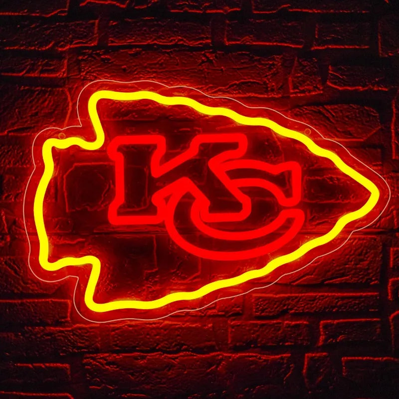 Kansas City Chiefs Neon Sign