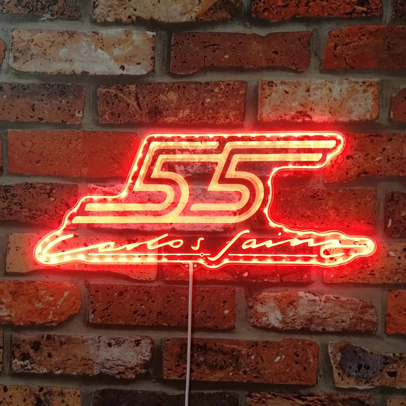 Illumi Carlos Sainz RGB LED Sign