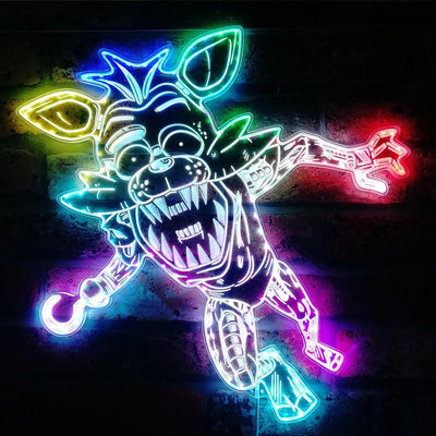 FNAF Foxy RGB LED Sign