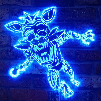 FNAF Foxy RGB LED Sign