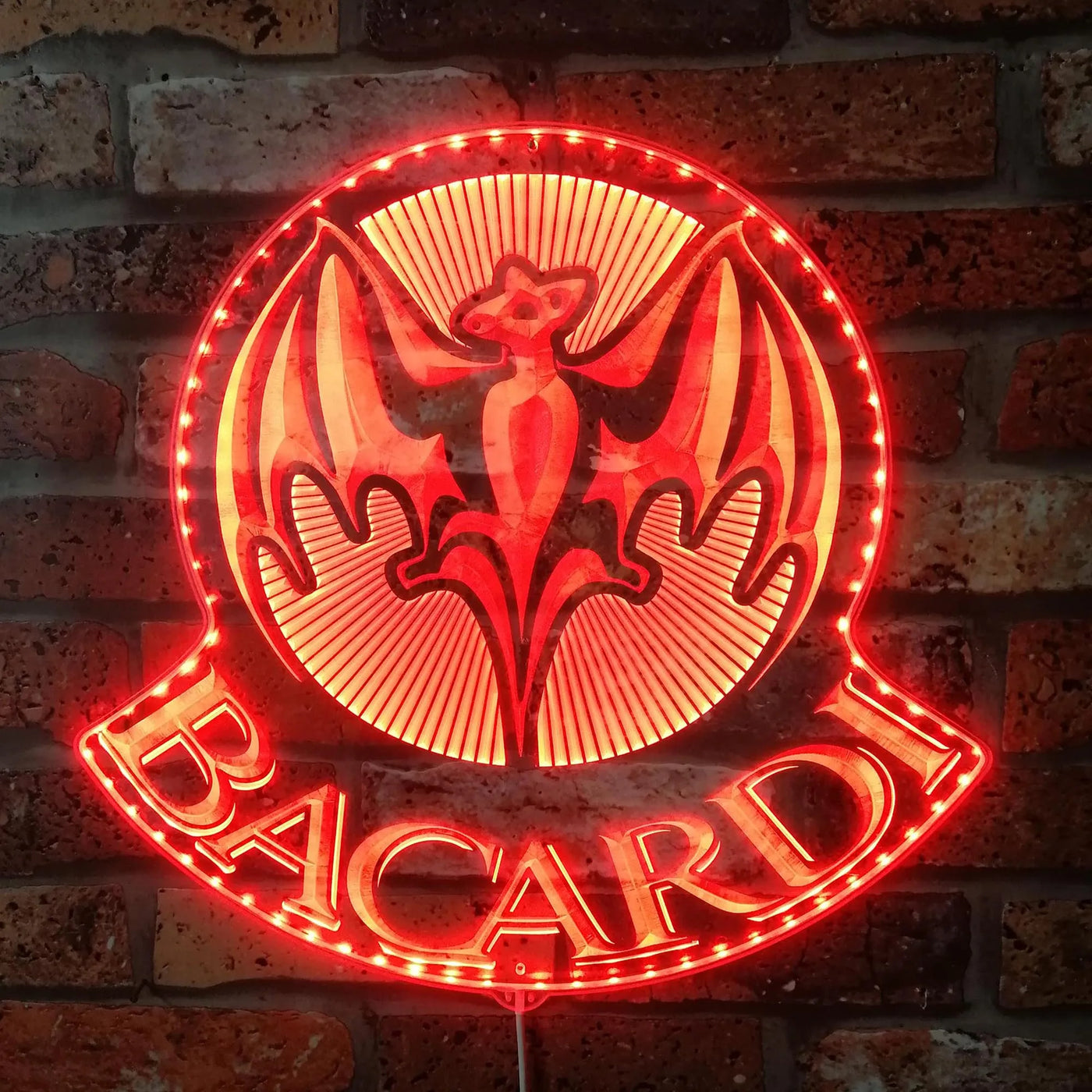 Bacardi RGB LED Sign