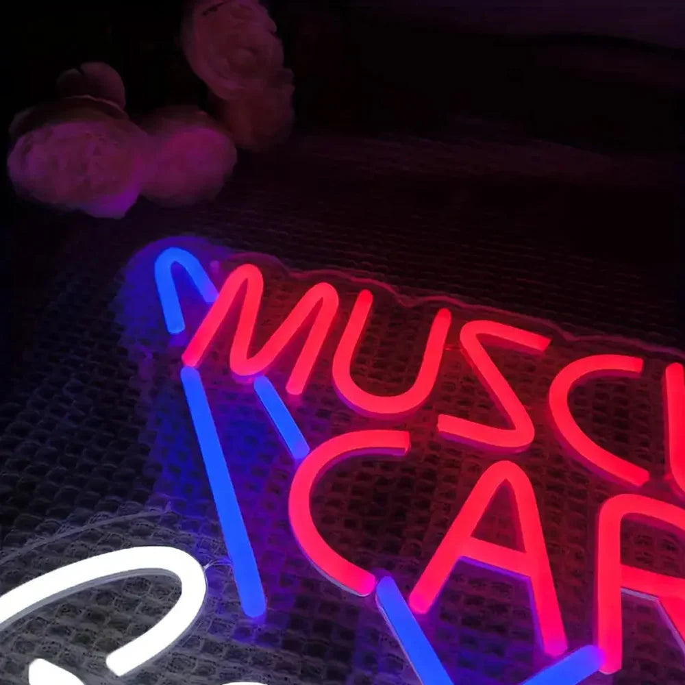 Illumi Muscle Car Garage LED Neon Sign