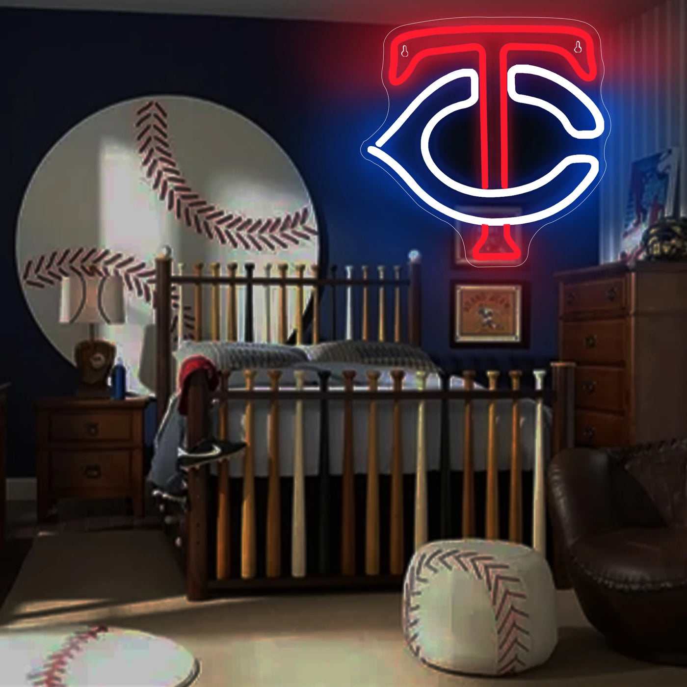 Illumi Minnesota Twins LED Neon Sign