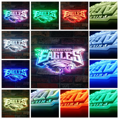 Philadelphia Eagles Dynamic RGB LED Sign