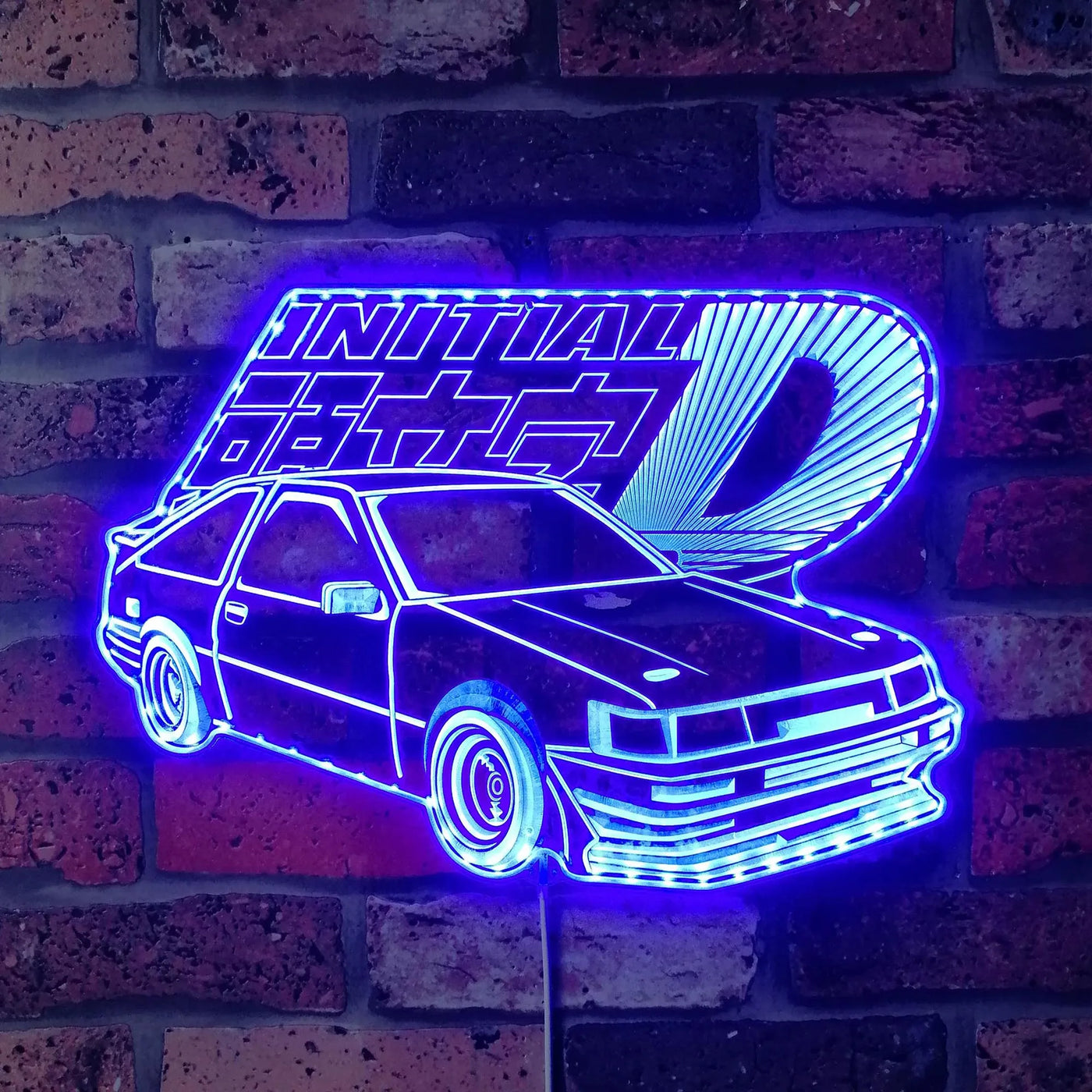 Illumi Initial D RGB LED Sign