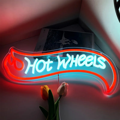 Illumi Hot Wheels LED Neon Sign