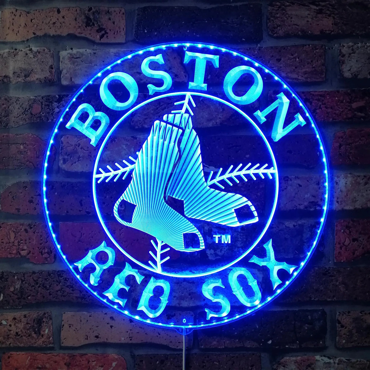 Boston Red Sox Dynamic RGB LED Sign