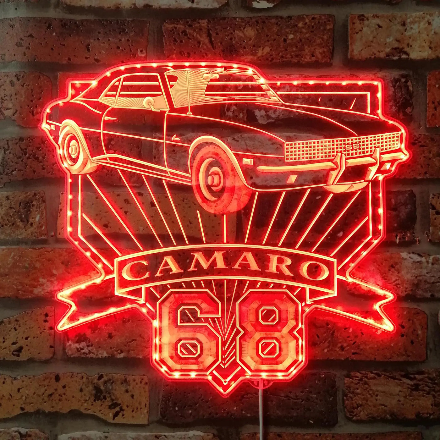 Illumi '68 Camaro RGB LED Sign