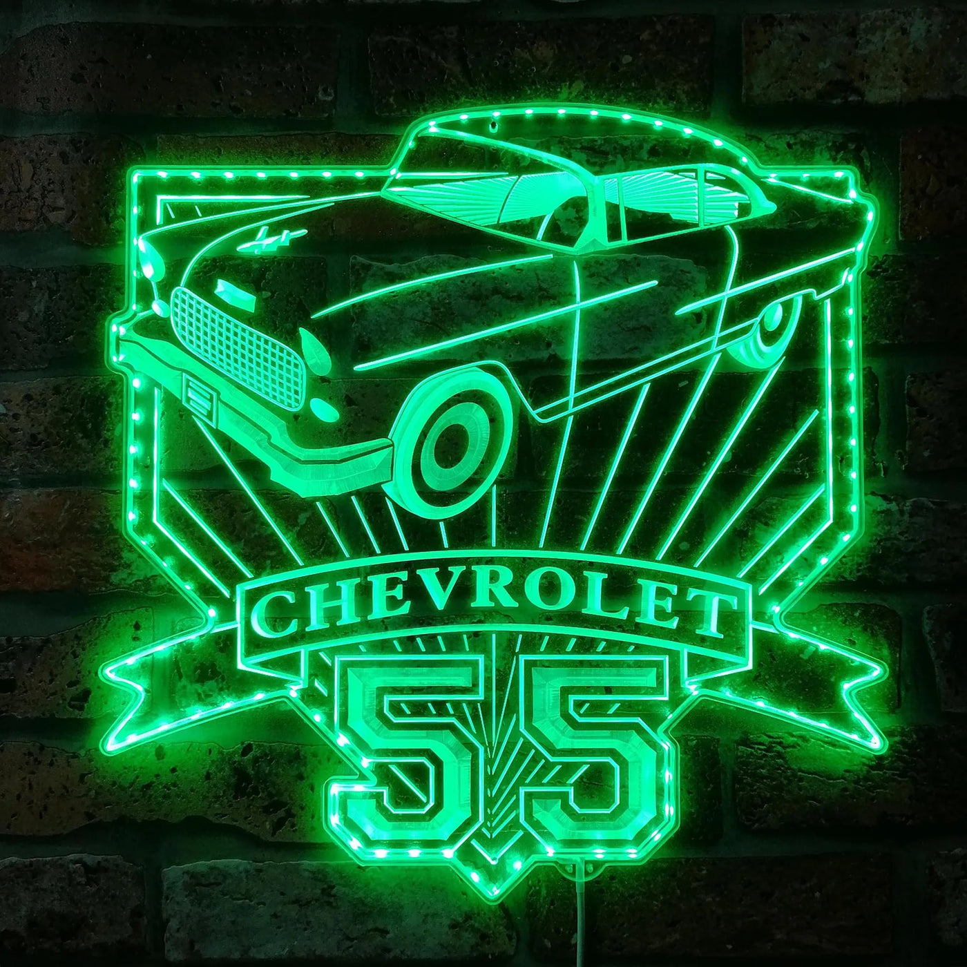 Illumi '55 Chevrolet RGB LED Sign