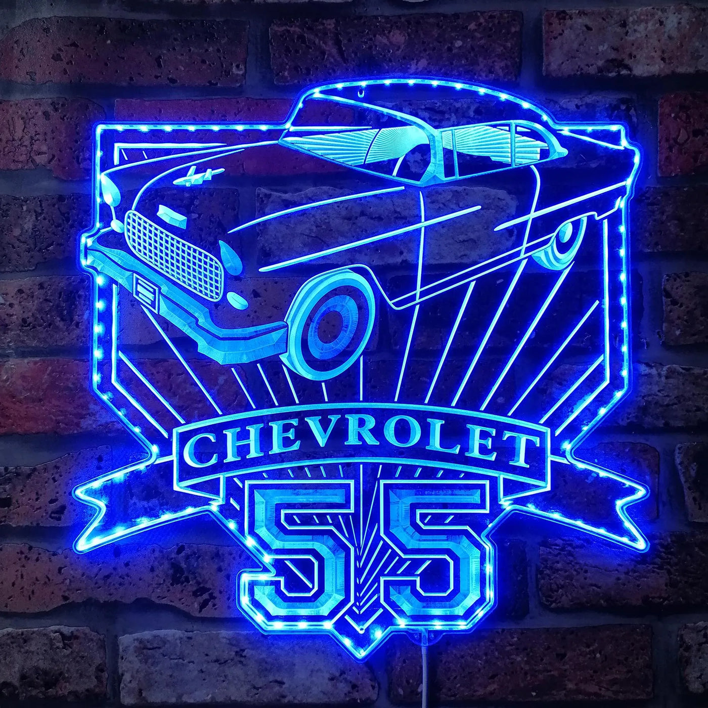 Illumi '55 Chevrolet RGB LED Sign