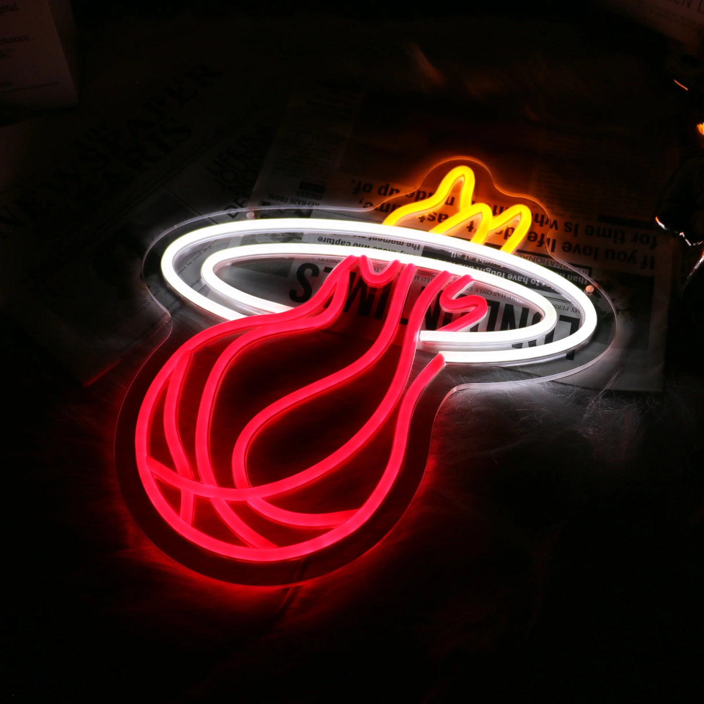 Illumi Miami Heat LED Neon Sign