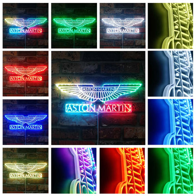 Illumi Aston Martin RGB LED Sign