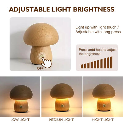 GlowMush Night Lamp