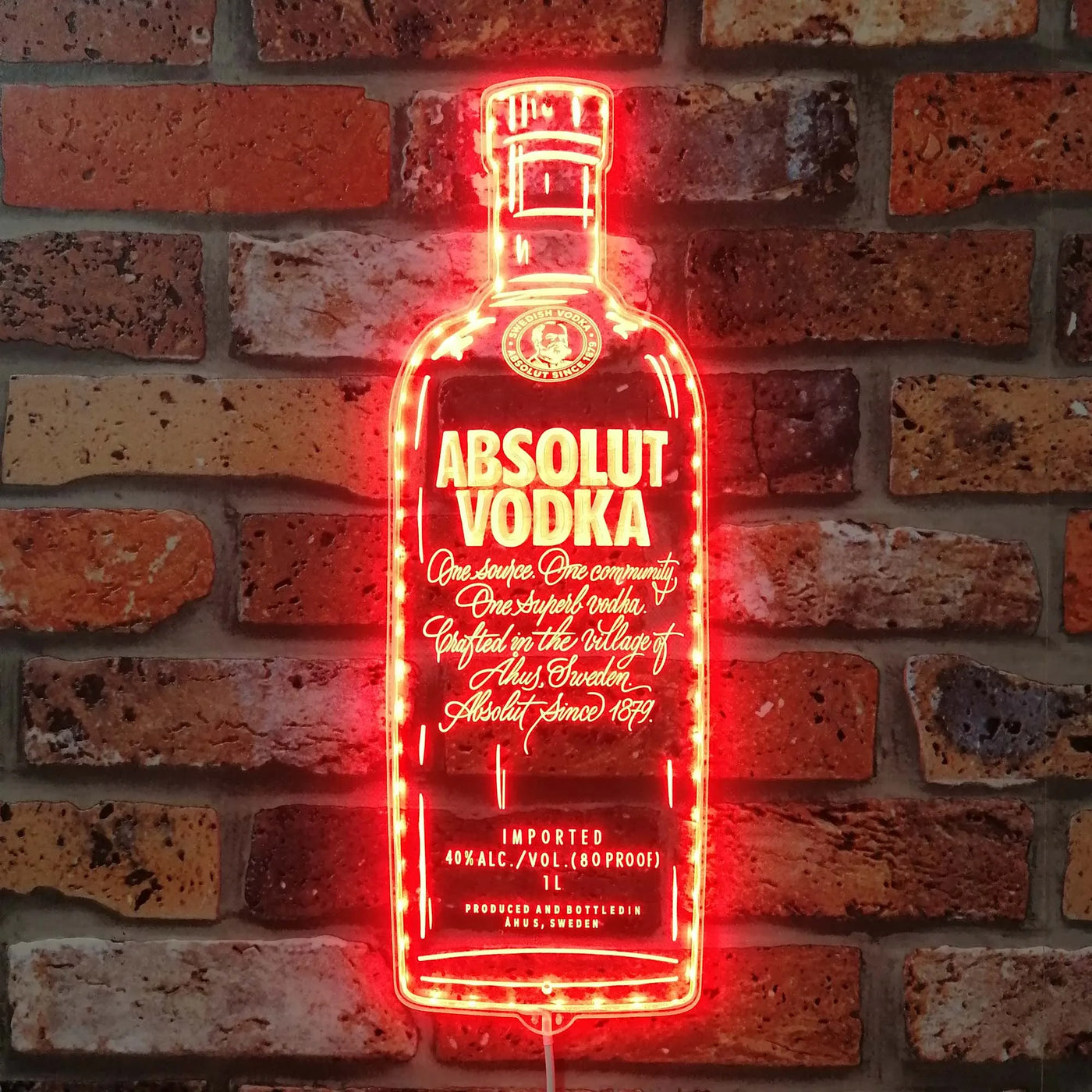 Absolut Vodka RGB LED Sign