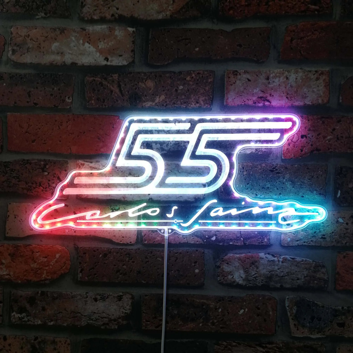 Illumi Carlos Sainz RGB LED Sign