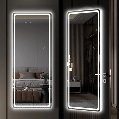 LumiDoor Luxe LED Mirror – 44.1'' x 15.8''