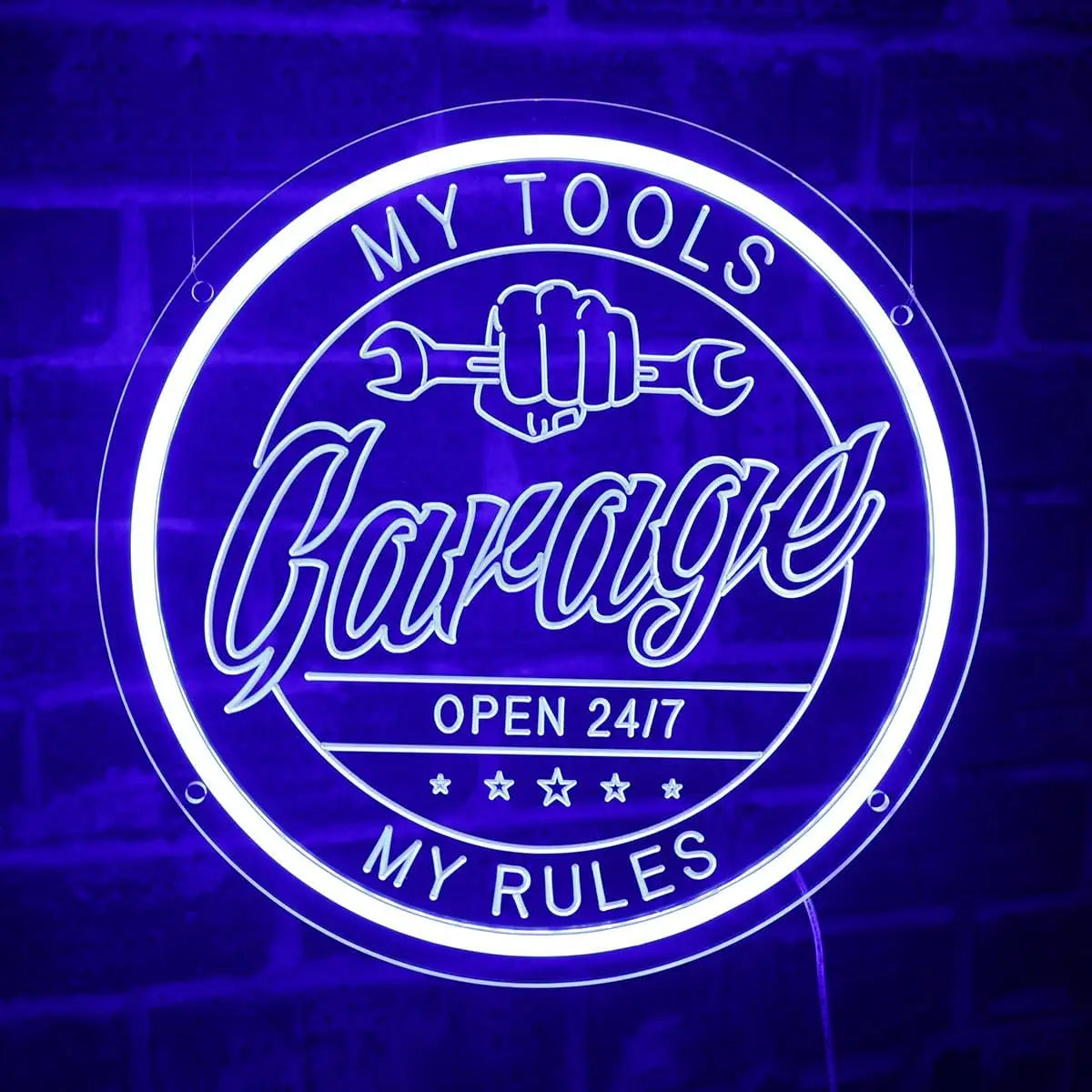 Illumi My Tools My Rules Neon Sign