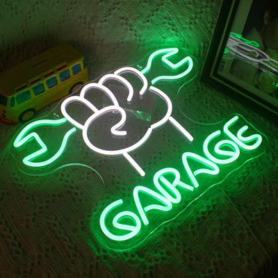 Illumi Garage Wrench Neon Sign