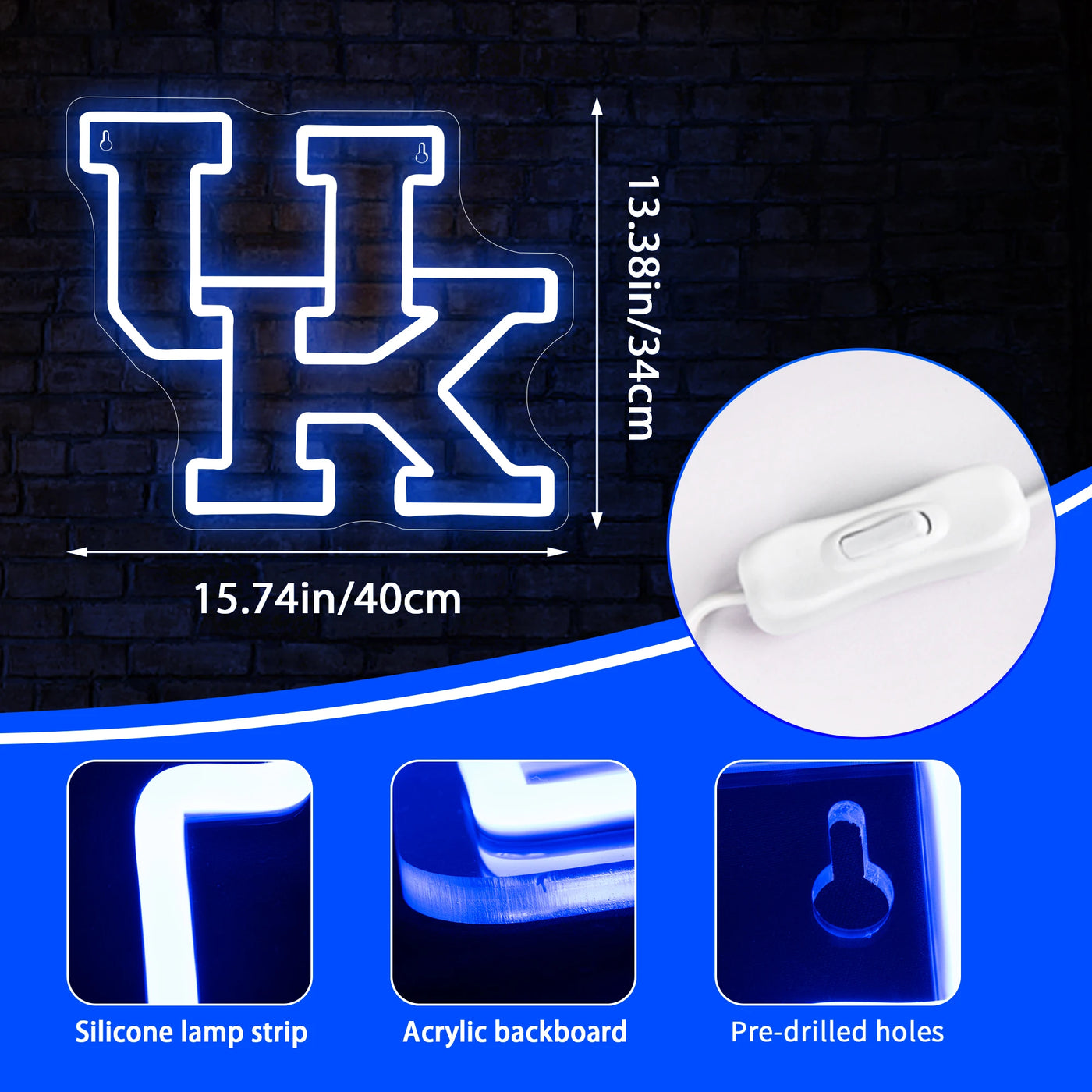 Illumi Kentucky Wildcats LED Neon Sign