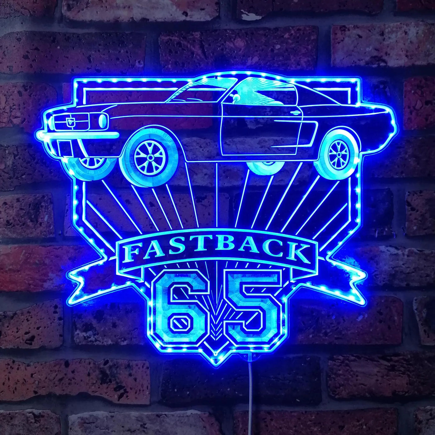 Illumi '65 Fastback RGB LED Sign