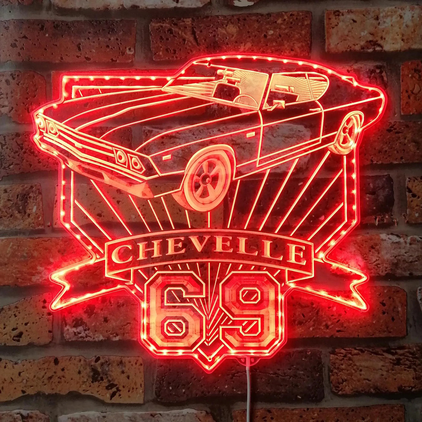 Illumi '69 Chevelle RGB LED Sign