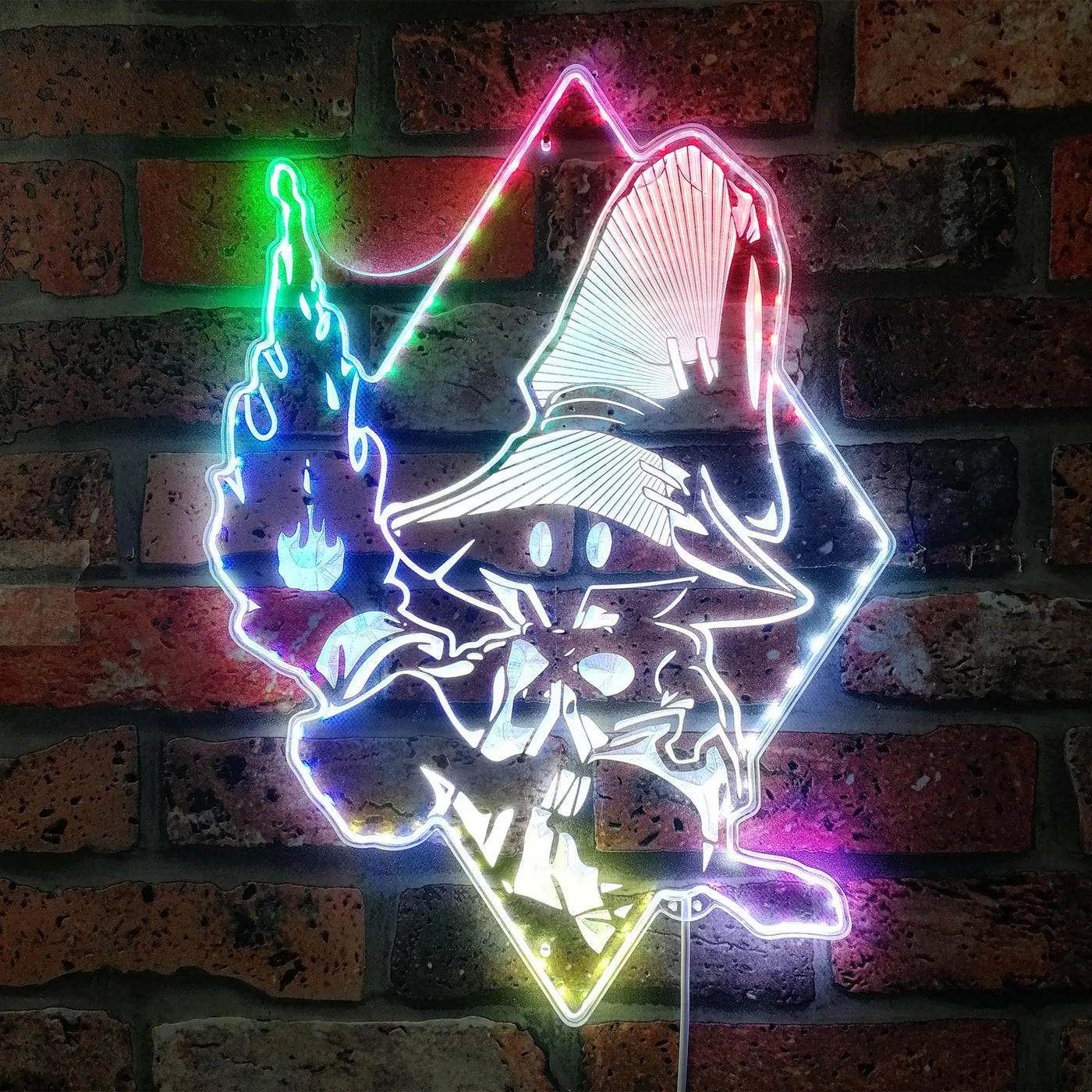 Final Black Mage Fantasy 7 RGB LED Sign