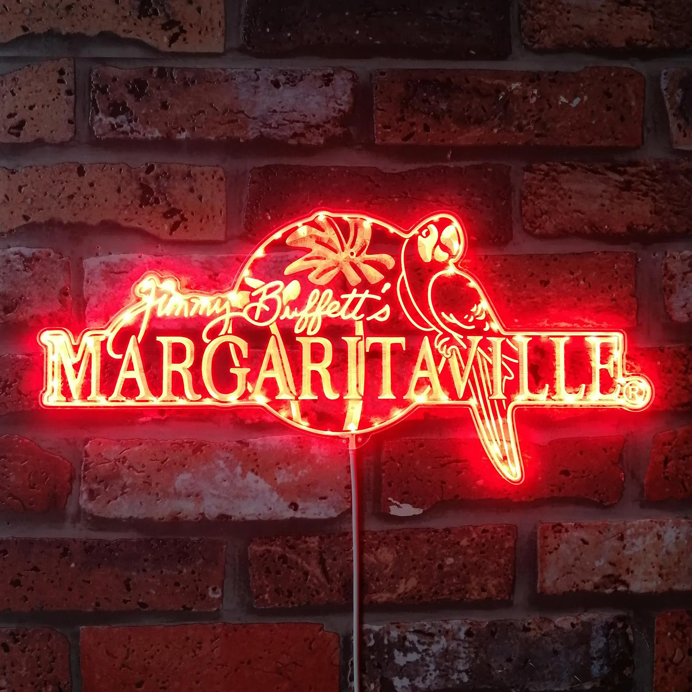 Jimmy Buffett's Margaritaville RGB LED Sign