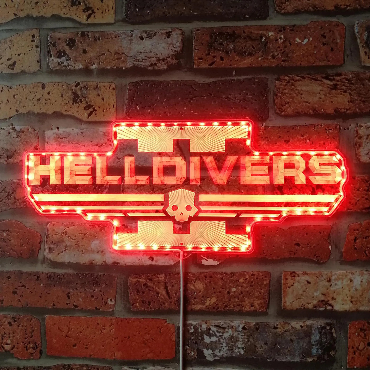 Helldivers RGB LED Sign