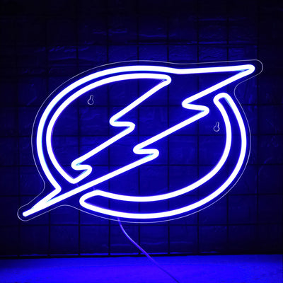 Illumi Tampa Bay Lightning Blue Neon Sign