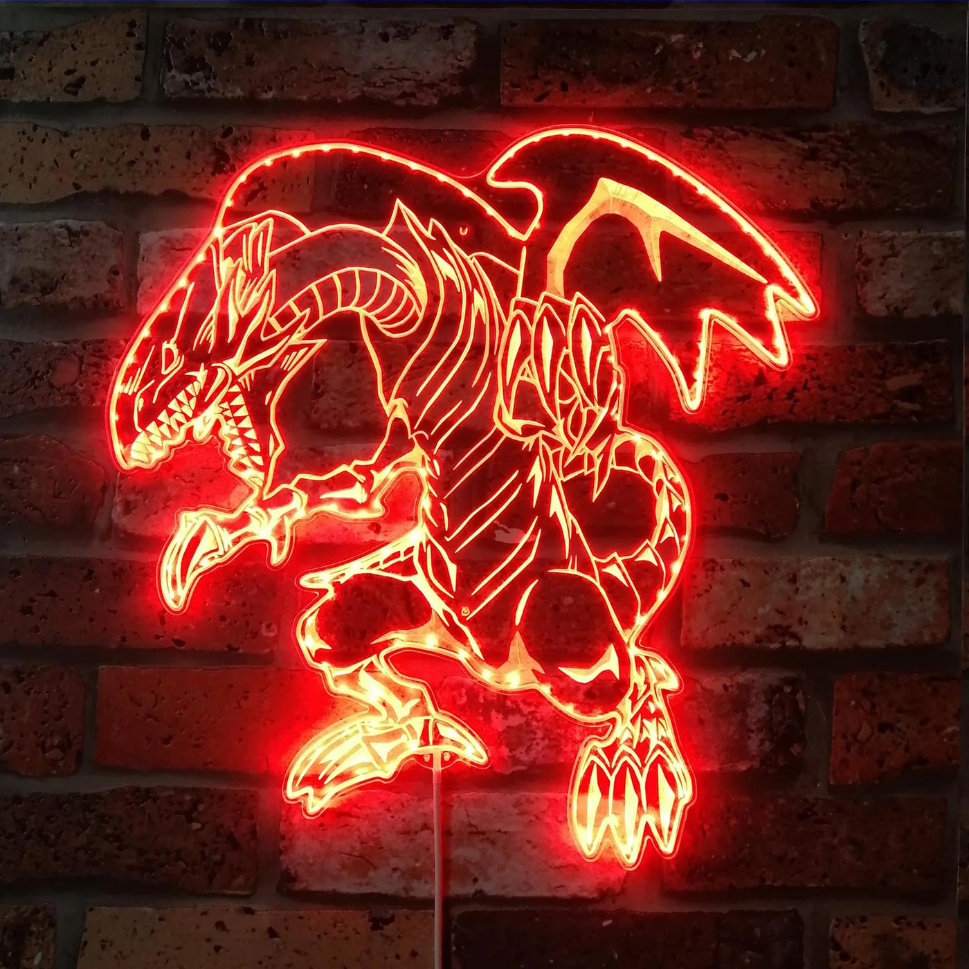 Blue-Eyes White Dragon RGB LED Sign