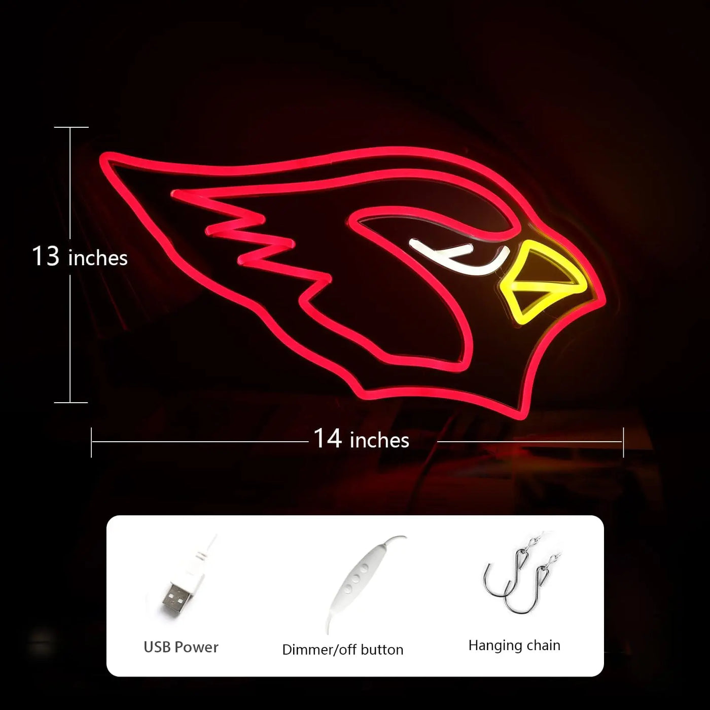 Illumi Arizona Cardinals LED Neon Sign