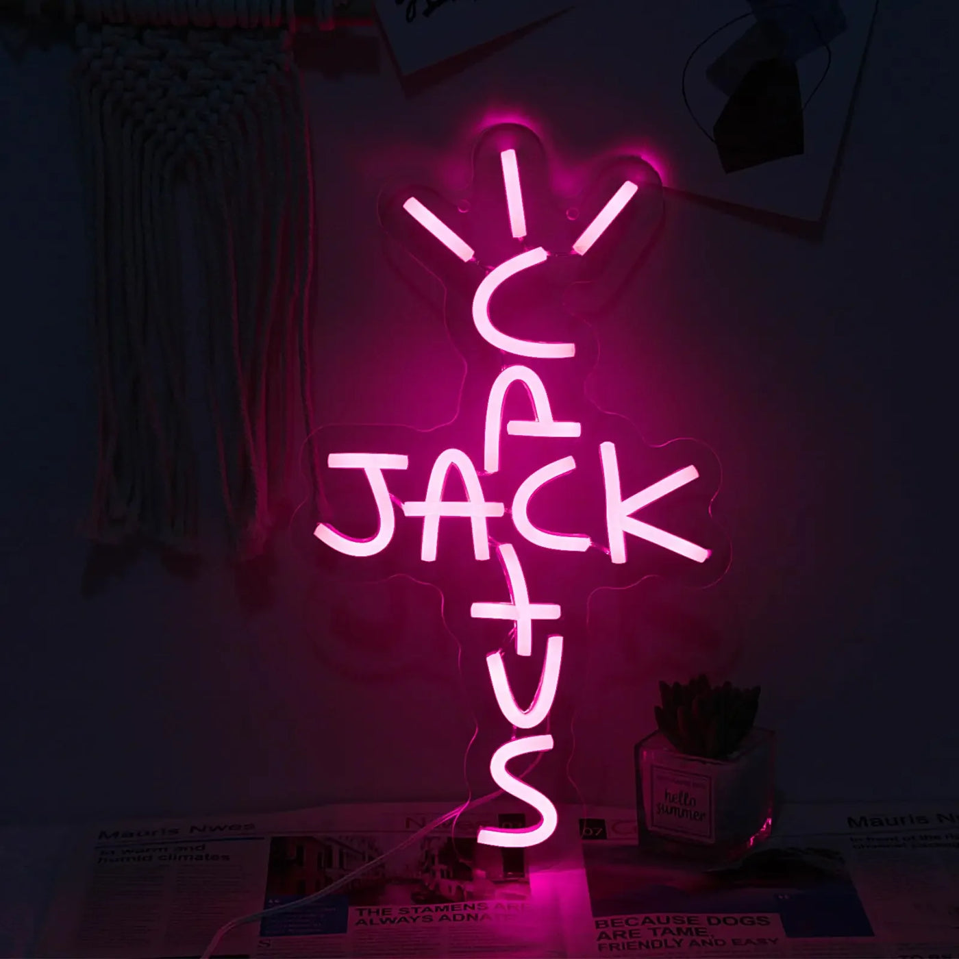 Illumi Cactus Jack Neon LED Sign