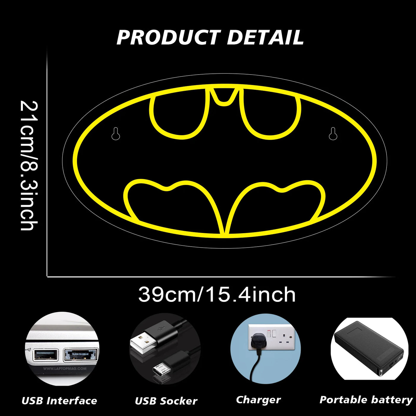 Illumi Batman Neon LED Sign