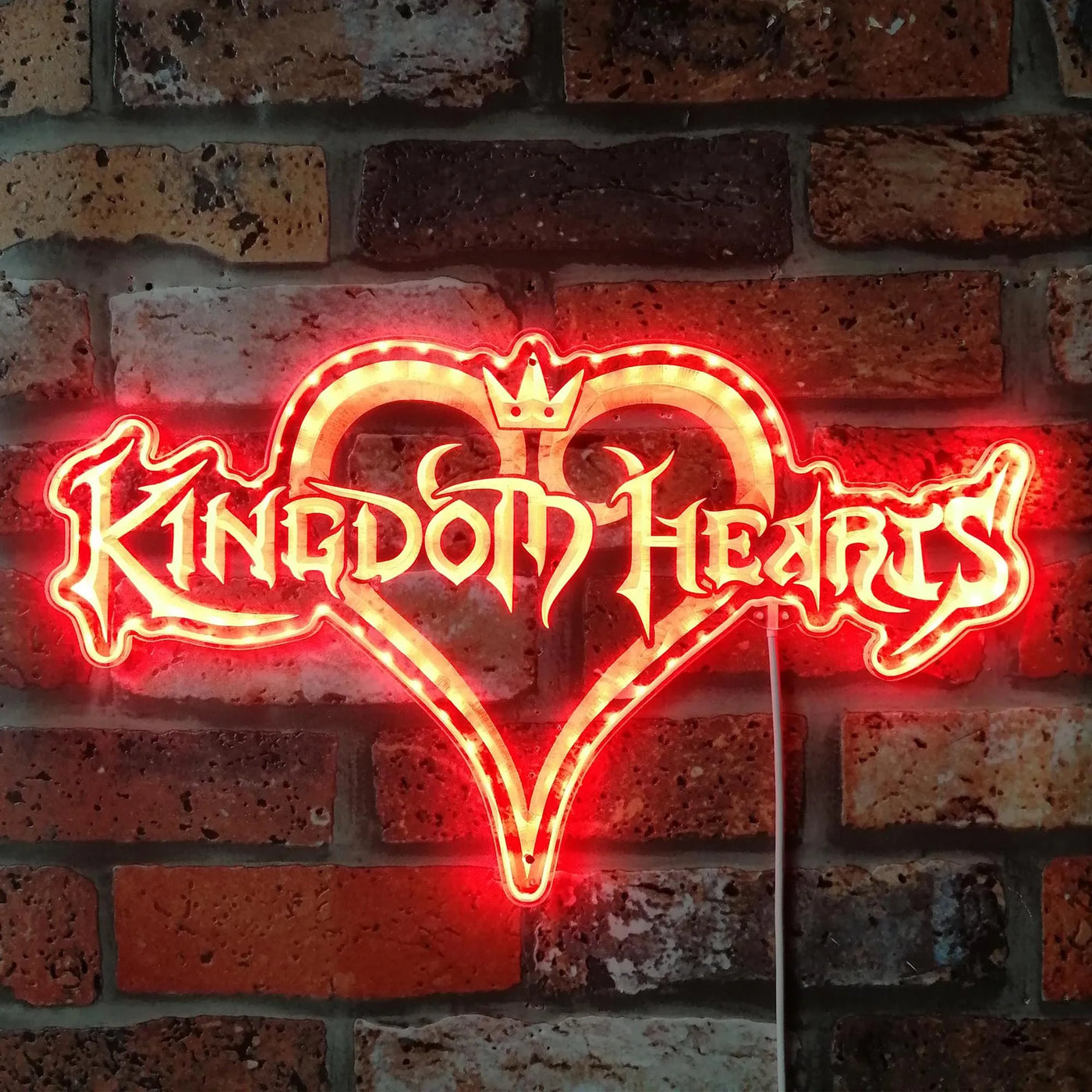 Kingdom Hearts RGB LED Sign