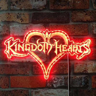 Kingdom Hearts RGB LED Sign