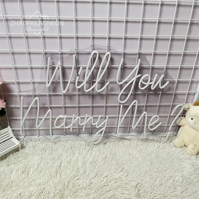 Illumi Will You Marry Me Neon Led Sign