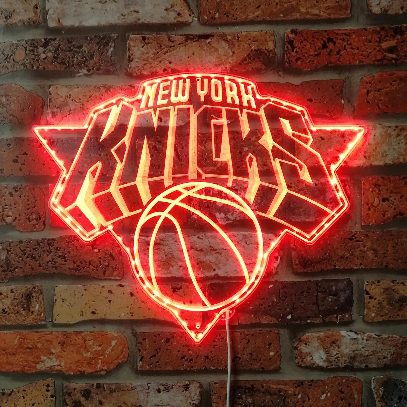 Knicks Sports Bar Dynamic RGB Edge Lit LED Sign