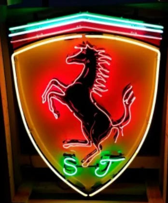 Illumi Ferrari Horse LED Neon Sign