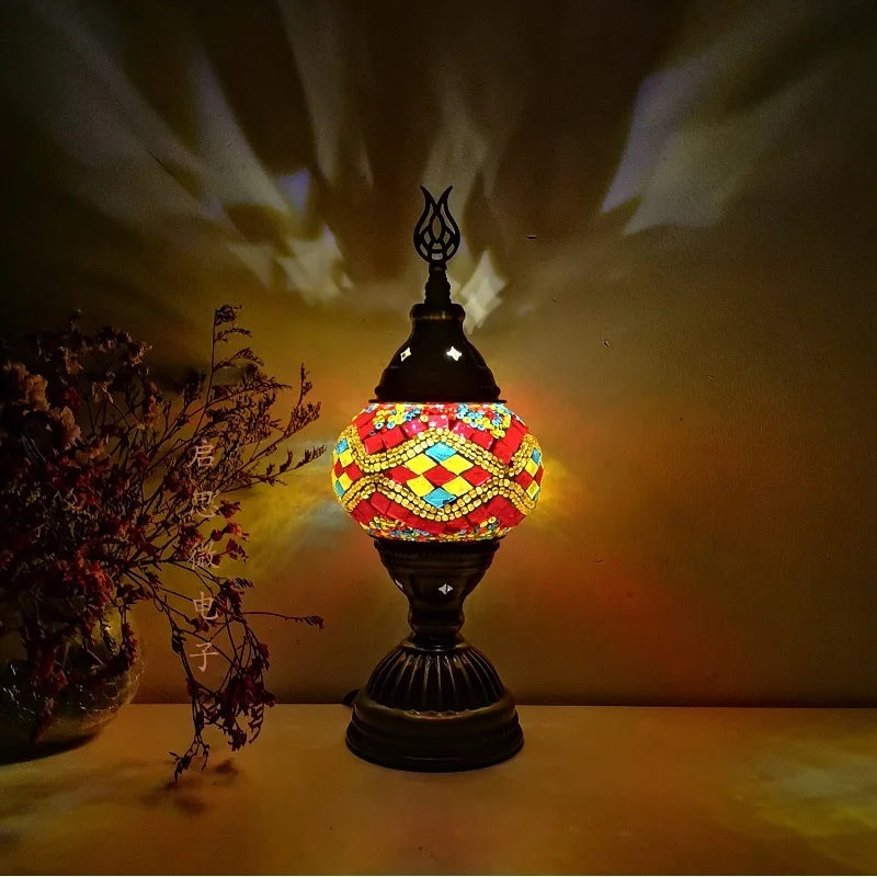 LumiMosaic Turkish Lamp