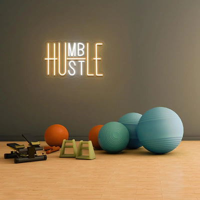 Illumi Humble/Hustle Neon LED Sign