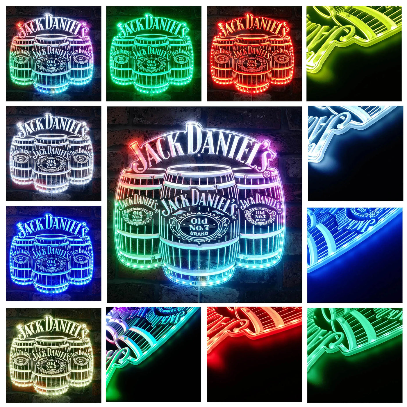 Jack Daniel's RGB LED Sign