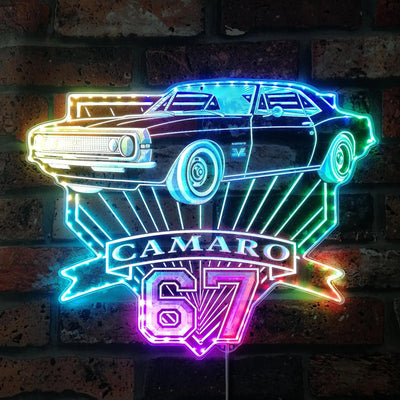 Illumi '67 Camaro RGB LED Sign