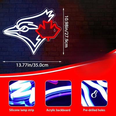 Illumi Toronto Blue Jays LED Neon Sign