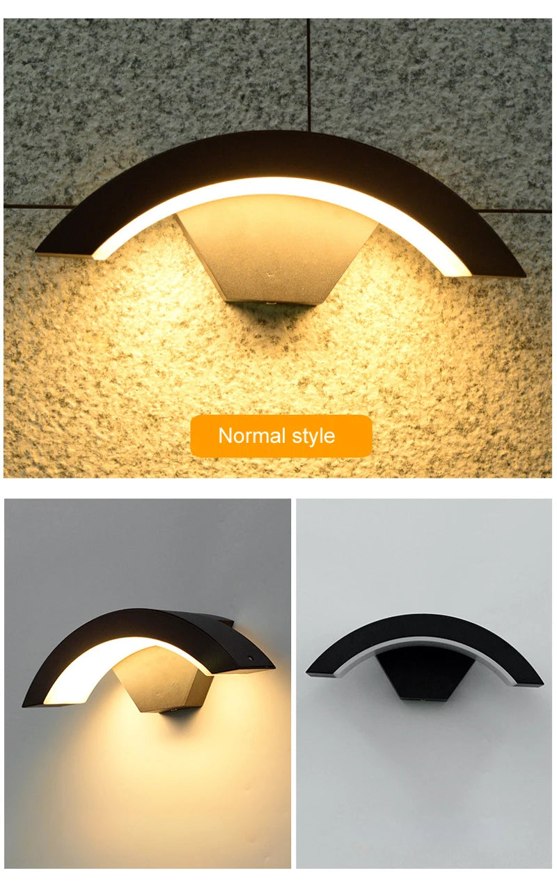 IllumiMotion Waterproof Outdoor Wall Light