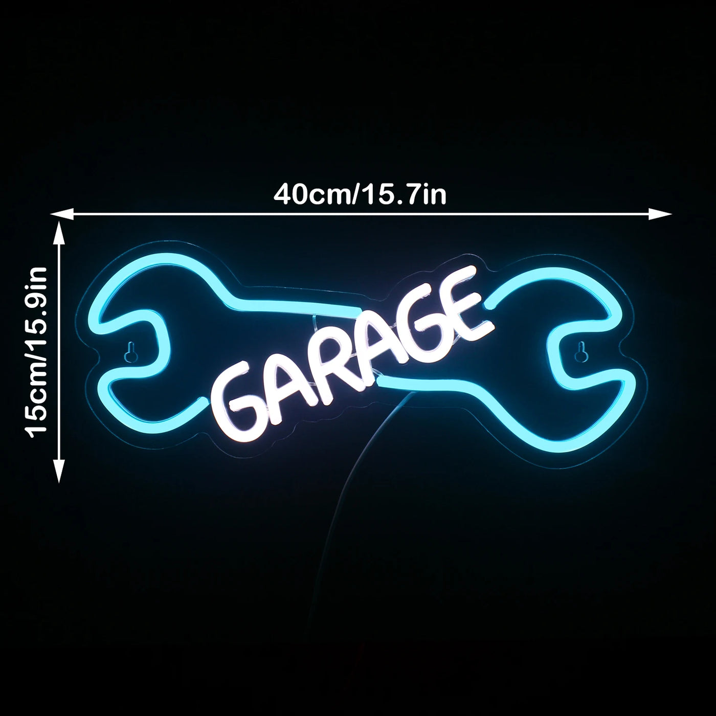 Illumi Dog Bone Garage Neon Sign