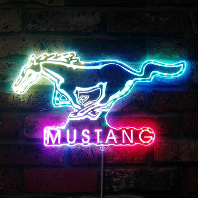 Illumi Mustang Pony RGB LED Sign