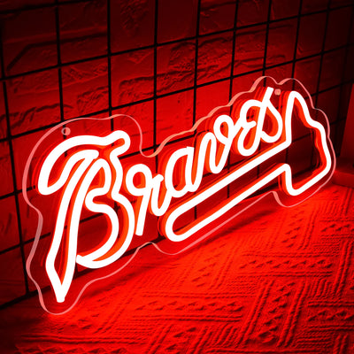 Illumi Atlanta Braves Neon LED Sign