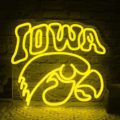 Illumi Iowa Hawkeyes LED Neon Sign