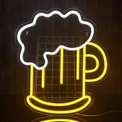 Illumi Beer Foam Neon LED Sign