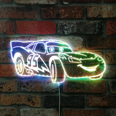 Illumi Lightning McQueen RGB LED Sign